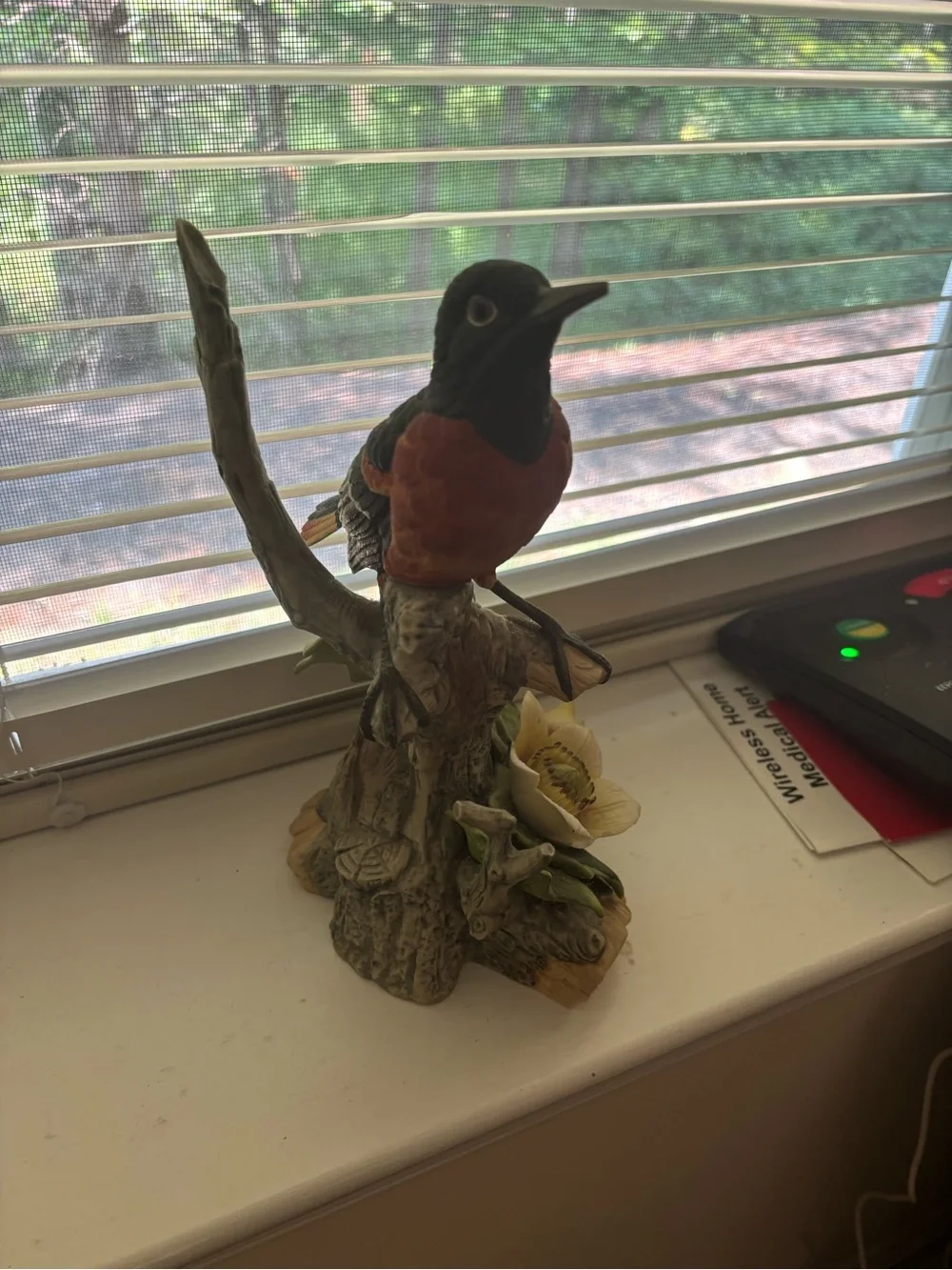 Vintage Andrea by Sadek Baltimore Oriole Figurine,